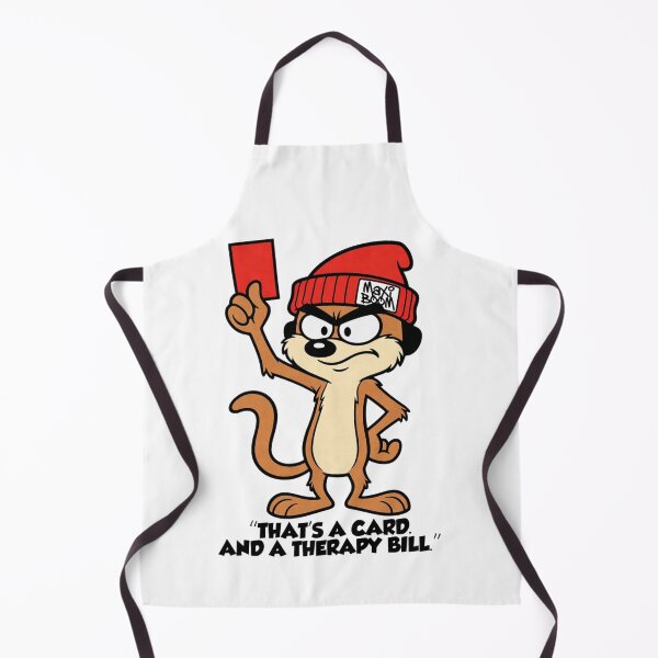 Item preview, Funny Sarcastic Meerkat - Red Card and Therapy Bill - MaXiBoOM Retro 90s designed and sold by mAXiBoOM.