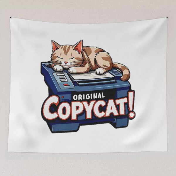 Item preview, Funny ORIGINAL COPYCAT! designed and sold by Giulivo Store Graphic.