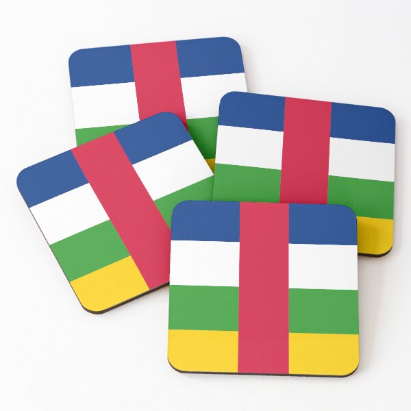 Item preview, Central African Republic Flag - CAR Pride & Heart of Africa Heritage designed and sold by NTGUILTY.