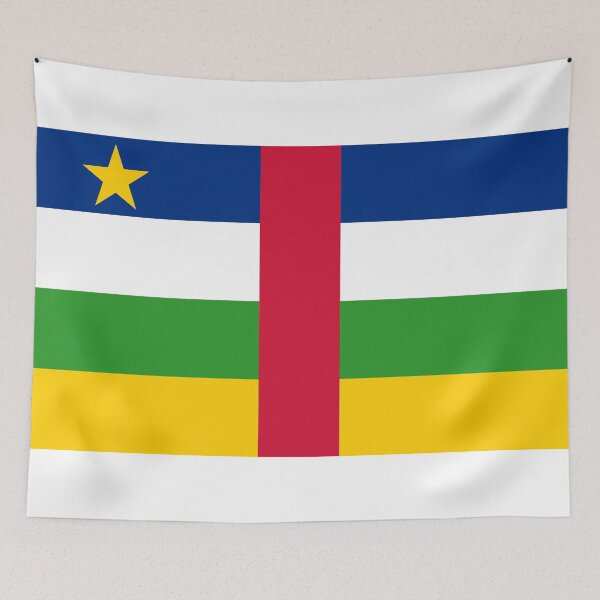 Item preview, Central African Republic Flag - CAR Pride & Heart of Africa Heritage designed and sold by NTGUILTY.