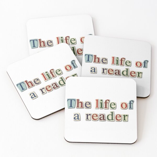Item preview, The Life of a Reader – Collage Typography designed and sold by tviyluv.