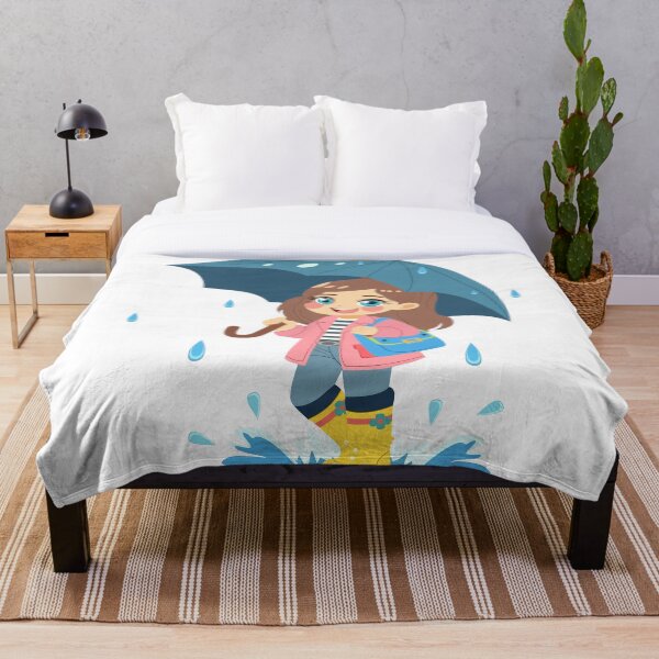Aperçu de l'œuvre Autocollant mignon pour enfant pour les jours de pluie créée et vendue par DesignbyAnnaM.