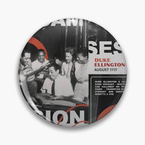 Item preview, Duke Ellington Jam Session 1939 Jazz Poster designed and sold by SassouPrints.