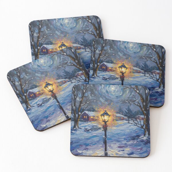 Item preview, Winter Covered Neighborhood  designed and sold by DDLeach.