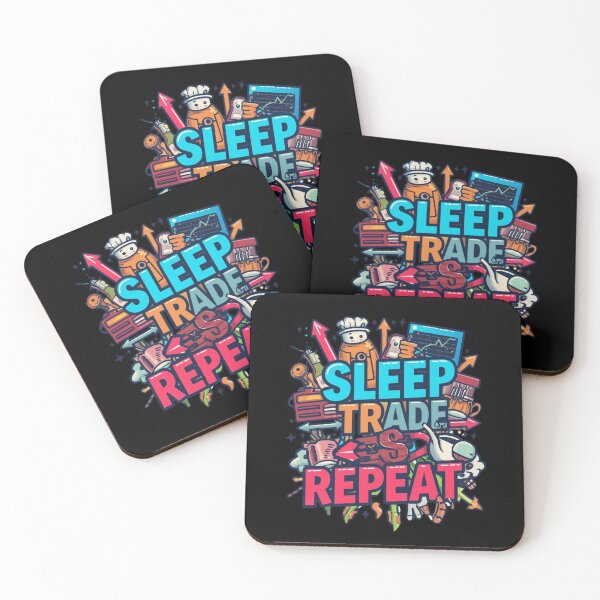 Item preview, Sleep Trade Repeat designed and sold by KapiPrint.