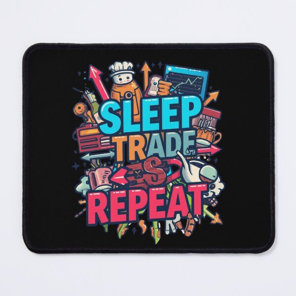Item preview, Sleep Trade Repeat designed and sold by KapiPrint.