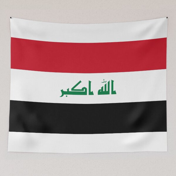 Item preview, Iraq National Flag - Mesopotamian Heritage & Iraqi Pride designed and sold by NTGUILTY.