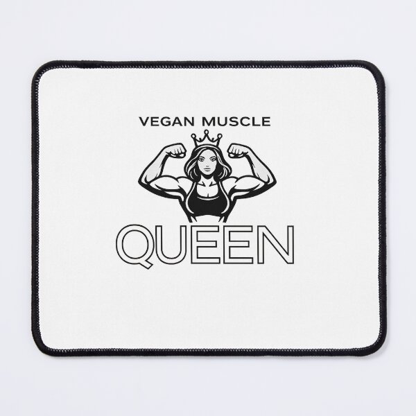 Item preview, Vegan Muscle Queen Plant Based Vegan Lifestyle Design designed and sold by GreenStrength Studio.