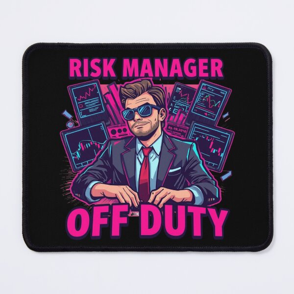 Item preview, Risk Manager Off Duty designed and sold by KapiPrint.