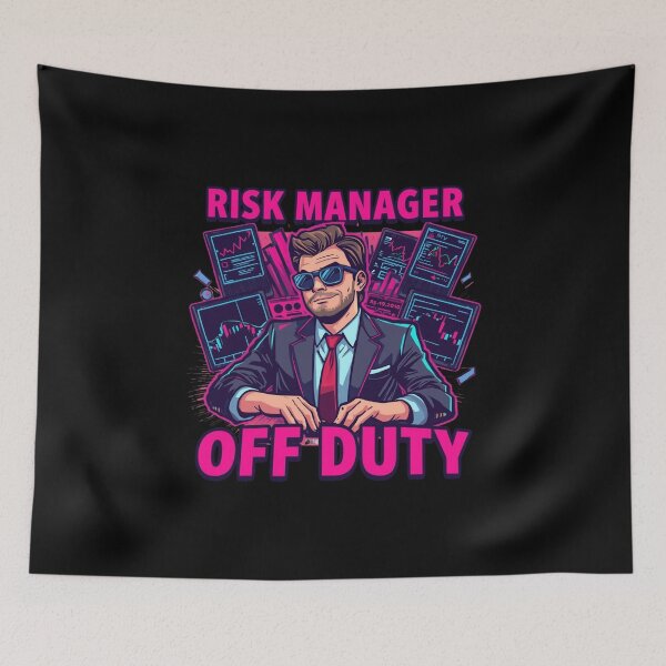 Item preview, Risk Manager Off Duty designed and sold by KapiPrint.
