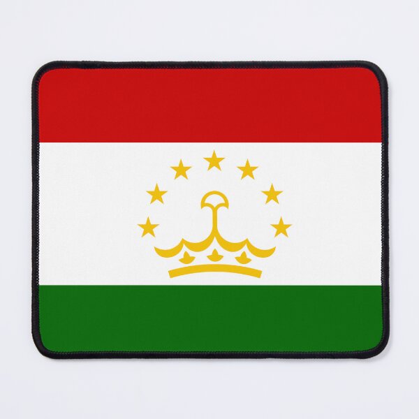 Item preview, Tajikistan National Flag - Tajik Pride & Pamir Mountains Heritage designed and sold by NTGUILTY.