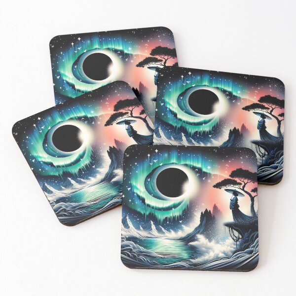 Item preview, Northern Lights and Woman, Ai Generated Art   designed and sold by ACC .