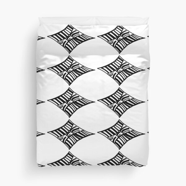 BW Bows Duvet Cover