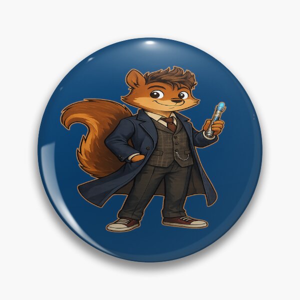 Item preview, Dr Squirrel - The Fifthteenth Regeneration designed and sold by SecretSquirrellDesigns.