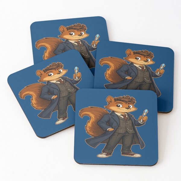 Item preview, Dr Squirrel - The Fifthteenth Regeneration designed and sold by SecretSquirrellDesigns.