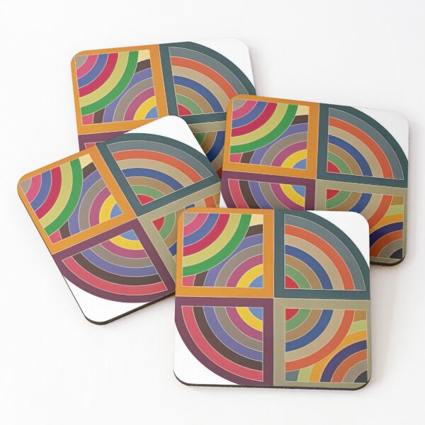 Item preview, harran ii  - Original Paintings by Frank Stella, Frank Stella Geometric Abstract Art designed and sold by OilArtLittle.