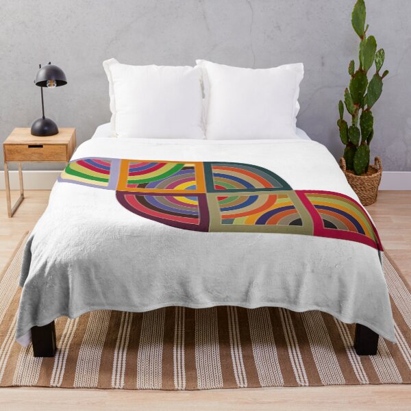 Item preview, harran ii - Original Paintings by Frank Stella, Frank Stella Geometric Abstract Art designed and sold by OilArtLittle.