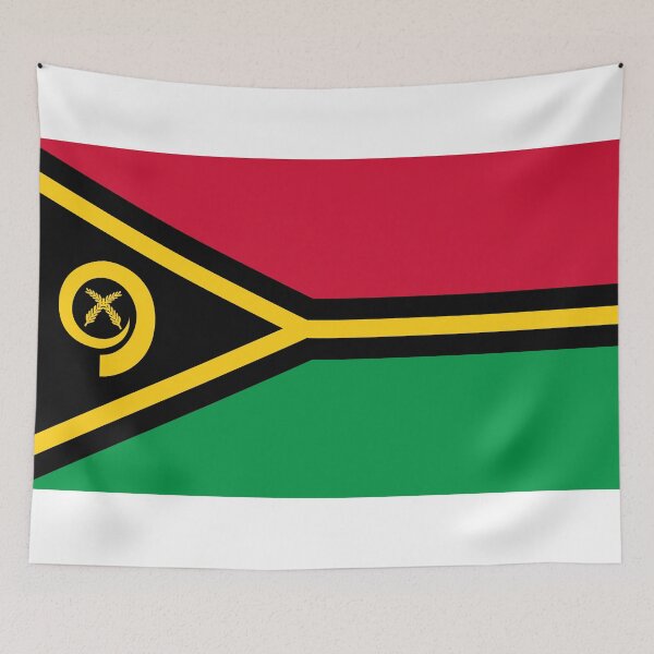 Item preview, Vanuatu National Flag - Melanesian Pride & South Pacific Heritage designed and sold by NTGUILTY.