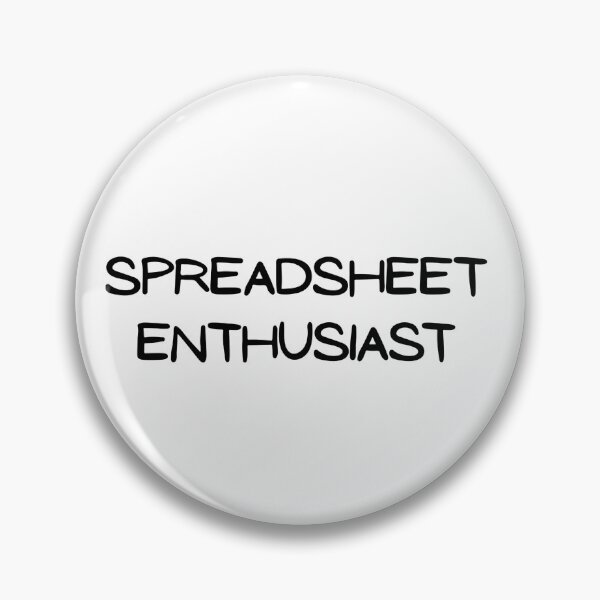 Item preview, Spreadsheet Enthusiast - Corporate Humor designed and sold by DeadlineDept.