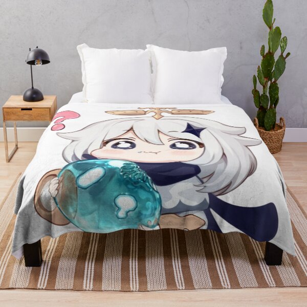 Item preview, Paimon Eating Blob Genshin Impact designed and sold by KomiArts.