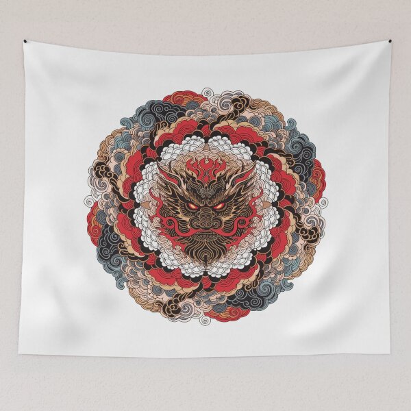 Item preview, Diseño de mandala bohemio intrincado: patrón floral zen de geometría sagrada designed and sold by Anime9122.