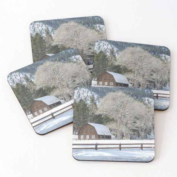 Item preview, Snowy Mountain Barn designed and sold by Robert Ball.