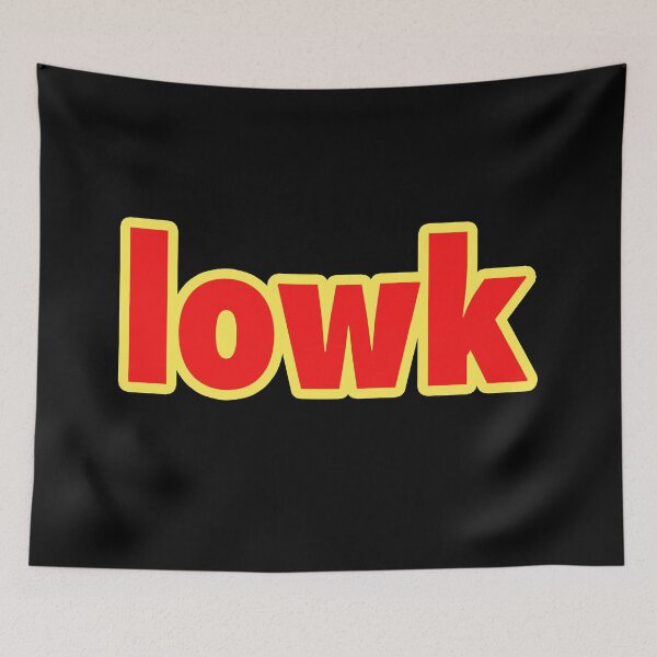Item preview, lowk, Yellow Outline Bold designed and sold by Memes N Lore .