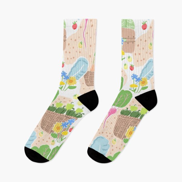 Item preview, Farmer's Market with Veggies and Flowers designed and sold by vinpauld.