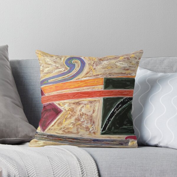 Artikelvorschau, Unzugängliche Inselbahn – Originalgemälde von Frank Stella, Frank Stella Geometrische abstrakte Kunst entworfen und verkauft von OilArtLittle.