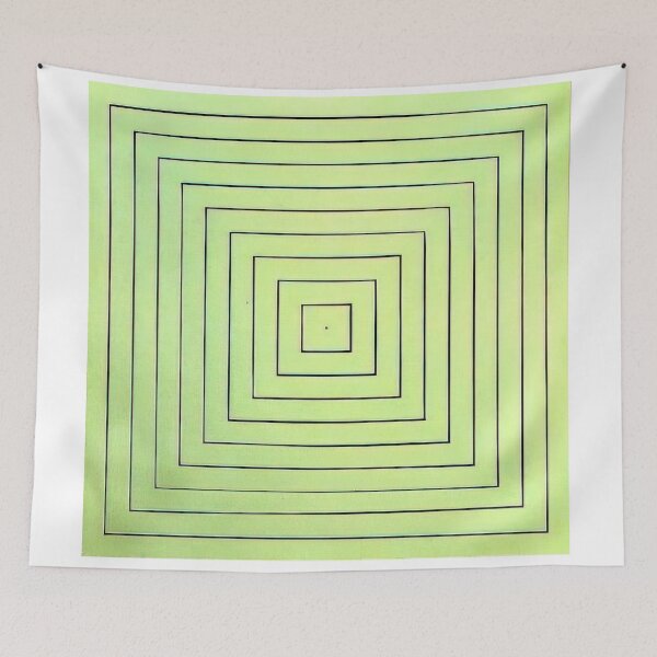 Item preview, island no p  - Original Paintings by Frank Stella, Frank Stella Geometric Abstract Art designed and sold by OilArtLittle.