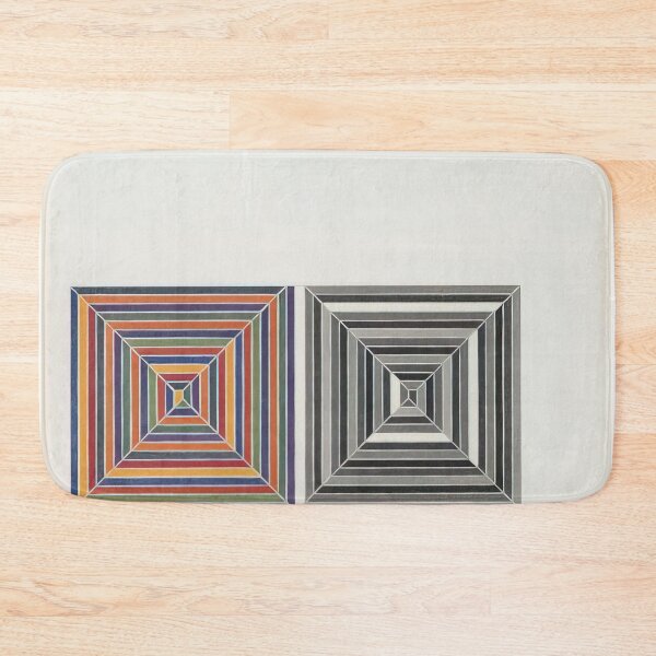 Item preview, jasper s dilemma  - Original Paintings by Frank Stella, Frank Stella Geometric Abstract Art designed and sold by OilArtLittle.