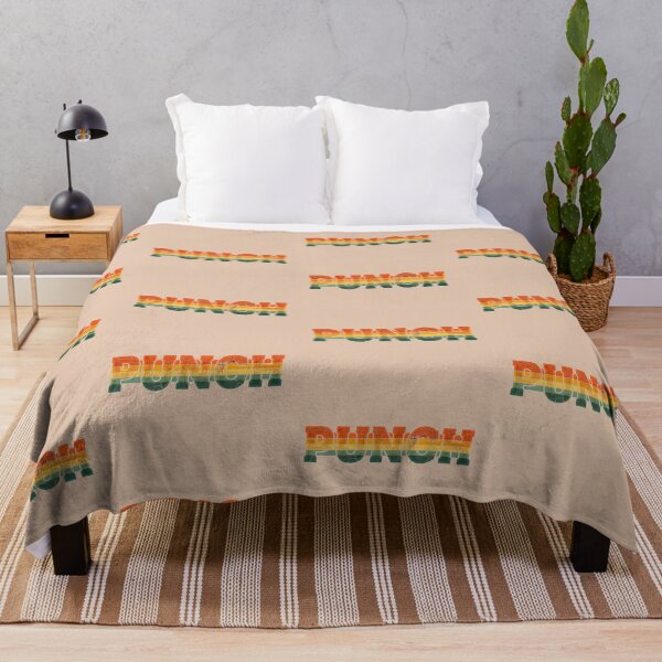 Artikelvorschau, Punch Monkey-Tribute-Print für Fans | Vintage-Retro-Textgrafikdesign entworfen und verkauft von Rainstorm Trends (RST).