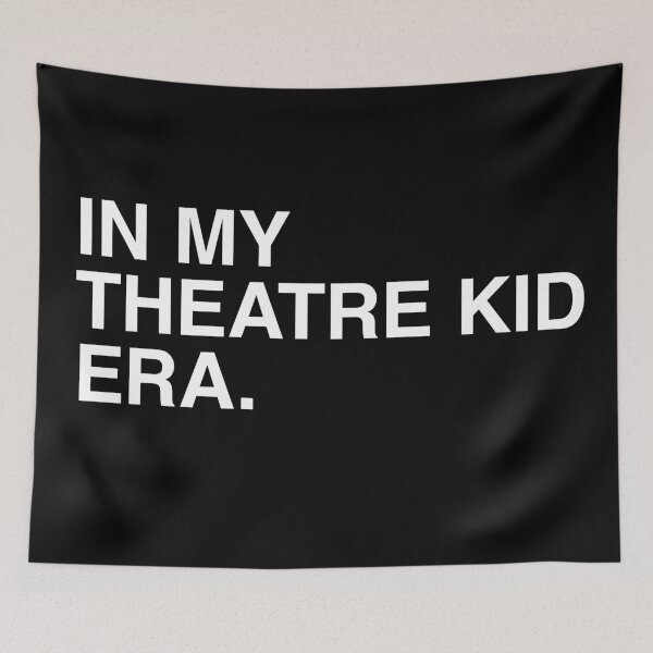Item preview, In My Theatre Kid Era – Musical Theatre Aesthetic Typography Design designed and sold by Identity Club Co.