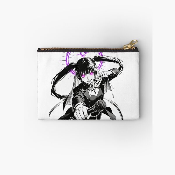 Item preview, kasane teto saint of sin vocal synth gothic engraving neon halo hot pink eyes electric purple halo dark fantasy designed and sold by DarkMedieval.