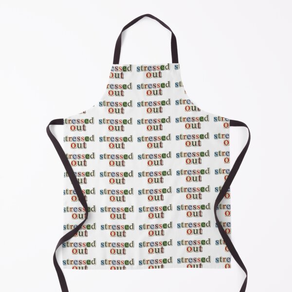 Item preview, Stressed Out – Collage Typography Art designed and sold by tviyluv.