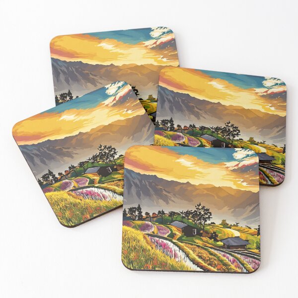 Item preview, Houses in the Valley designed and sold by tomorrowsart.
