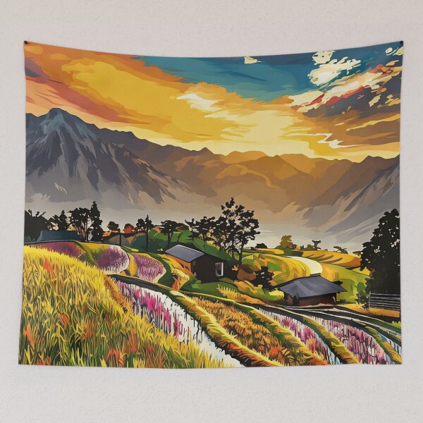 Item preview, Houses in the Valley designed and sold by tomorrowsart.
