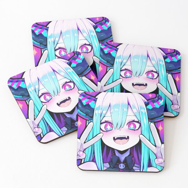 Item preview, Neon Demon Girl Star Eyes designed and sold by bubblegoth.