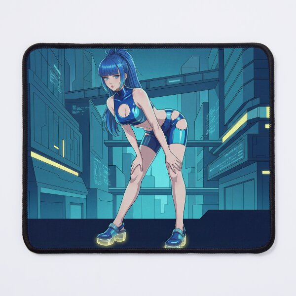 Item preview, Neon Cyberpunk Anime Girl designed and sold by stereonut.