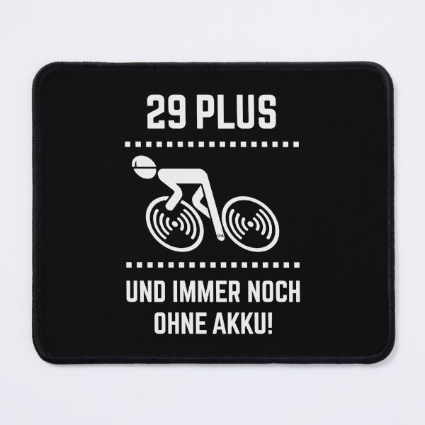 Item preview, 29 Plus – And Still Without a Battery! (Bicycle / Racing Bike / Birthday / White) designed and sold by Roderix.