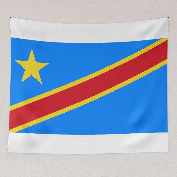 Item preview, DR Congo Flag - Congolese Pride & Heart of Africa Heritage designed and sold by NTGUILTY.