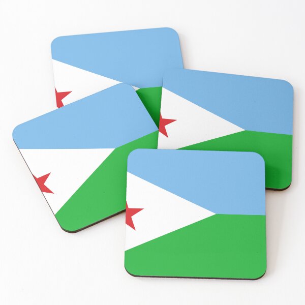 Item preview, Djibouti National Flag - Djiboutian Pride & Horn of Africa Heritage designed and sold by NTGUILTY.