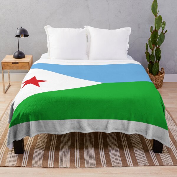 Item preview, Djibouti National Flag - Djiboutian Pride & Horn of Africa Heritage designed and sold by NTGUILTY.