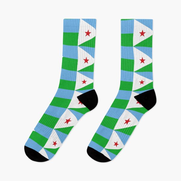 Item preview, Djibouti National Flag - Djiboutian Pride & Horn of Africa Heritage designed and sold by NTGUILTY.