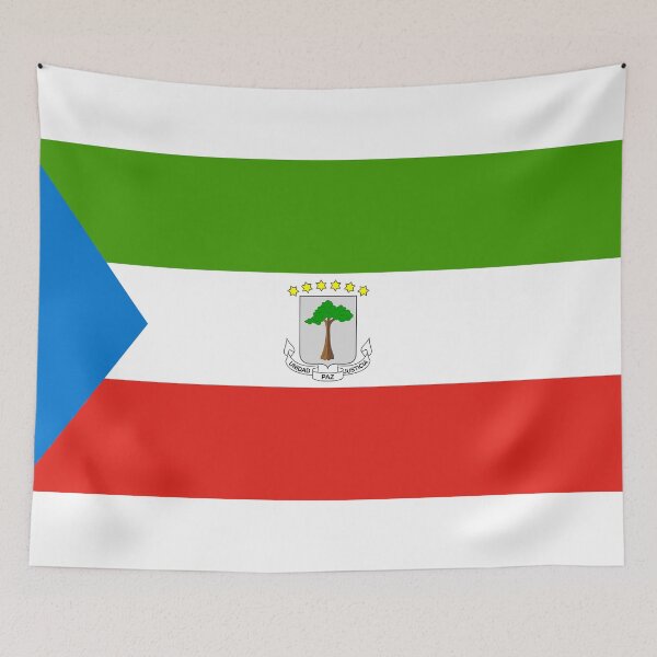 Item preview, Equatorial Guinea Flag - Central African Pride & Spanish Heritage designed and sold by NTGUILTY.