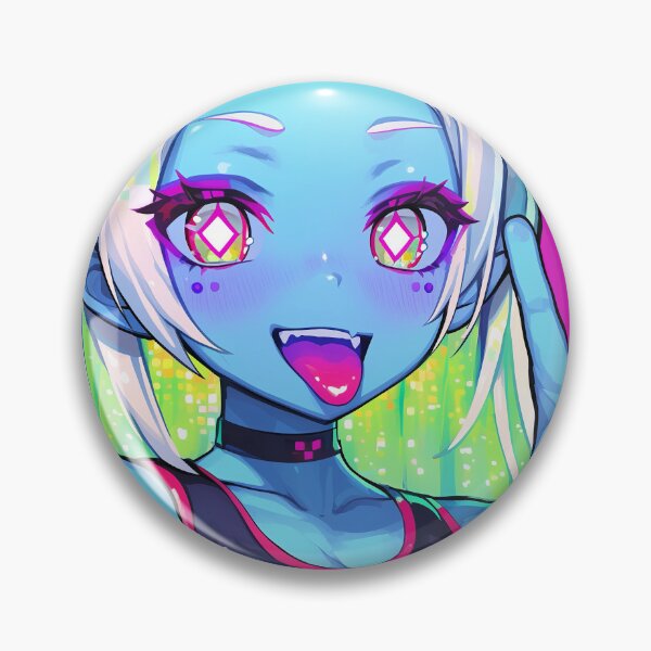 Item preview, Neon Demon Girl Pixel Hearts designed and sold by bubblegoth.