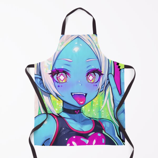 Item preview, Neon Demon Girl Pixel Hearts designed and sold by bubblegoth.