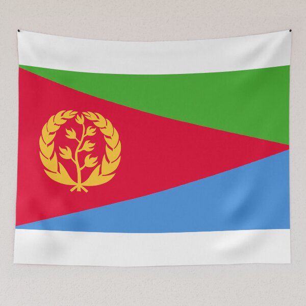 Item preview, Eritrea National Flag - Horn of Africa Pride & Red Sea Heritage designed and sold by NTGUILTY.