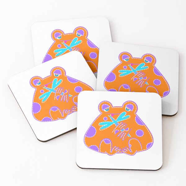 Item preview, Frog Kissing Dragonfly designed and sold by DesignChaser.