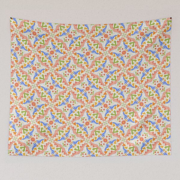Item preview, Florentine Mediterranean Floral designed and sold by vinpauld.